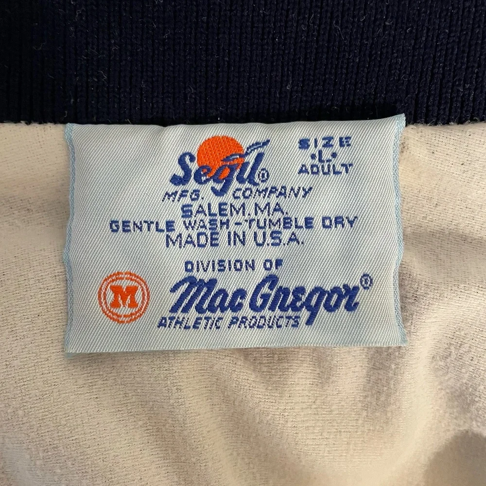 MacGregor Vintage 80s 90s Windbreaker Jacket Size L‎ Made in USA